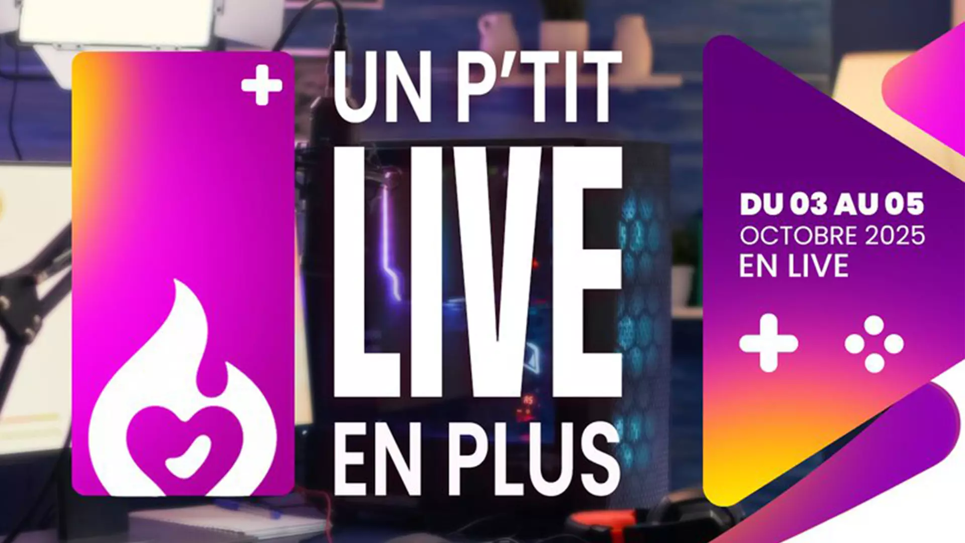 Donation Goals stream caritatif Un P'tit Live en Plus Antic Esport Occitanie